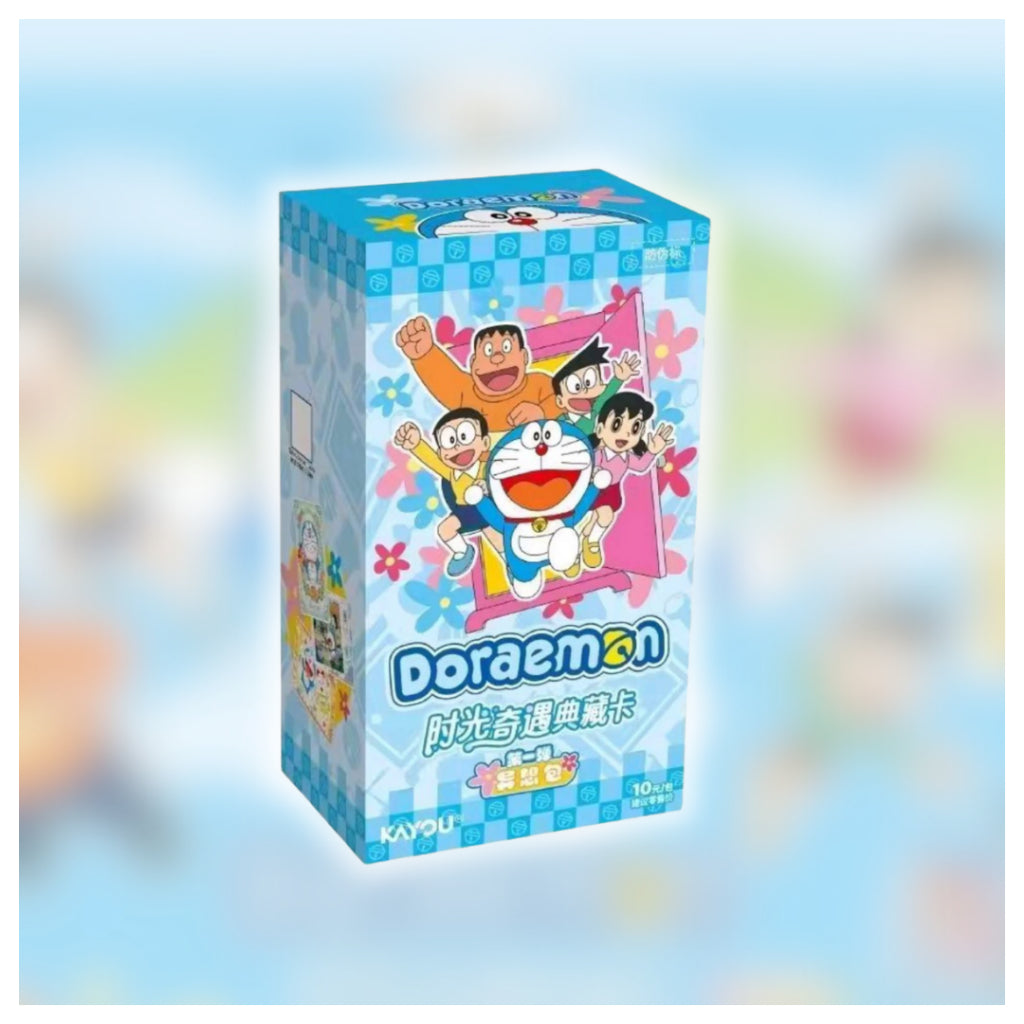 [ ยกกล่อง ] การ์ดสะสม โดราเอมอน 2025 : Kayou Doraemon Peripheral Time Adventure Series