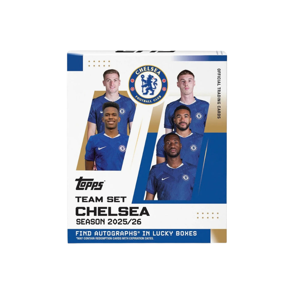 ยกกล่อง การ์ดฟุตบอล Topps Chelsea 2025-26 Team Set (p3)