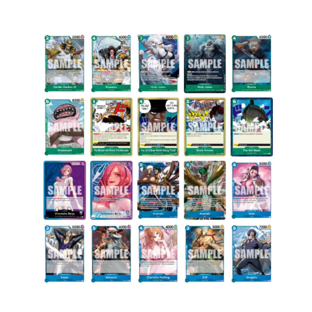 [ 1 ซอง ] ONE PIECE CARD GAME : WINGS OF THE CAPTAIN BOOSTER PACKS [OP06] Ver.English (p3)(80g)