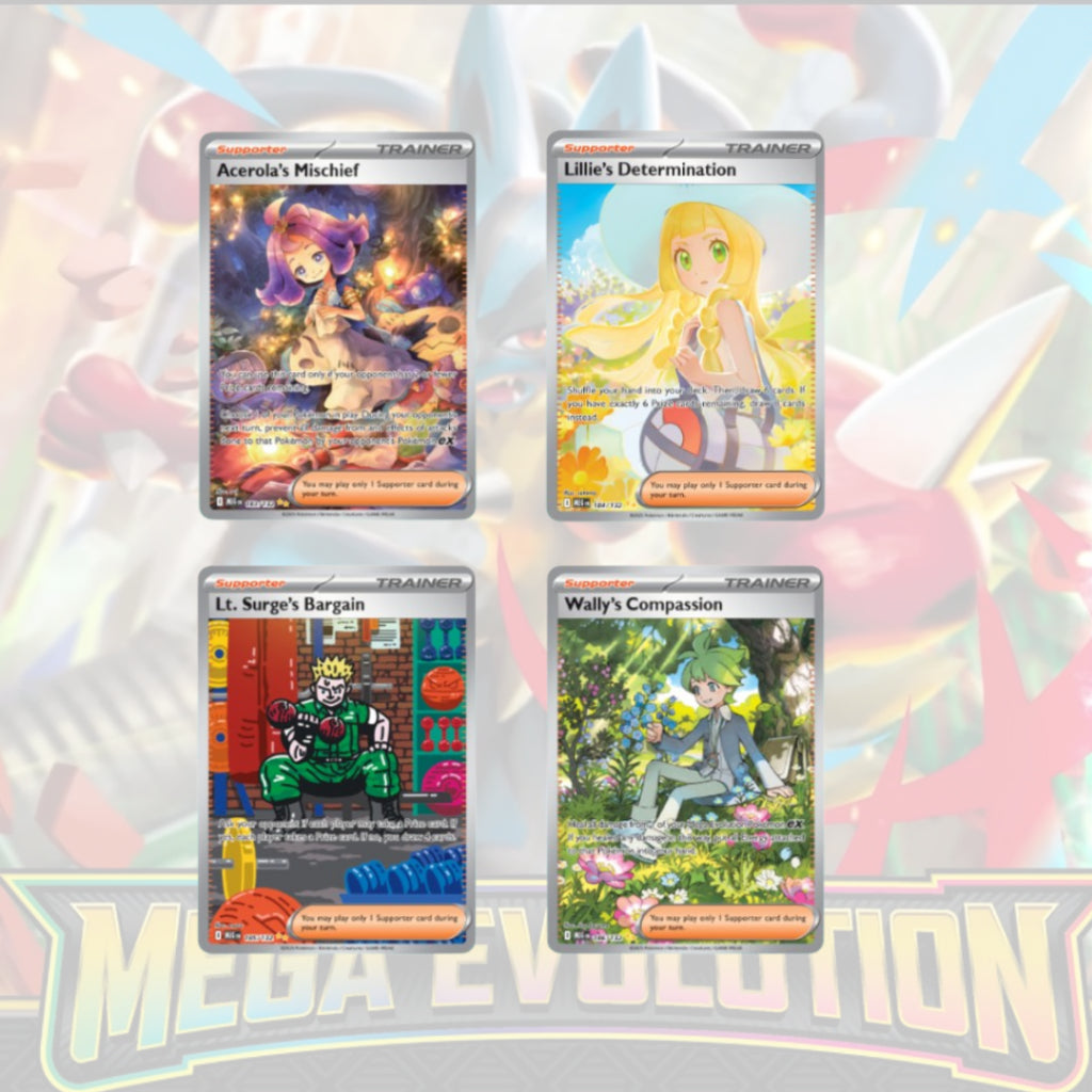 พร้อมส่ง! ซองการ์ดโปเกมอนภาษาอังกฤษ Pokemon TCG: Mega Evolution Booster Pack