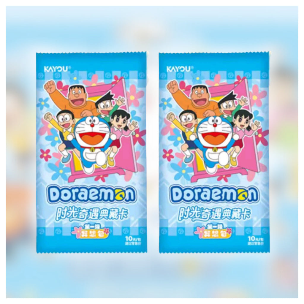 [ แยกซอง ] การ์ดสะสม โดราเอมอน 2025 : Kayou Doraemon Peripheral Time Adventure Series