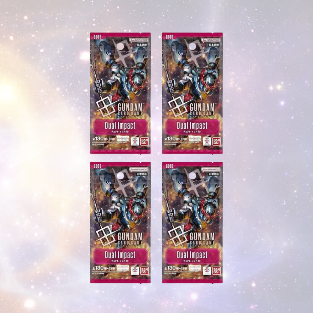 [ แยกซอง ] การ์ดเกมกันดั้ม Gundam Card Game - Dual Impact [GD02]