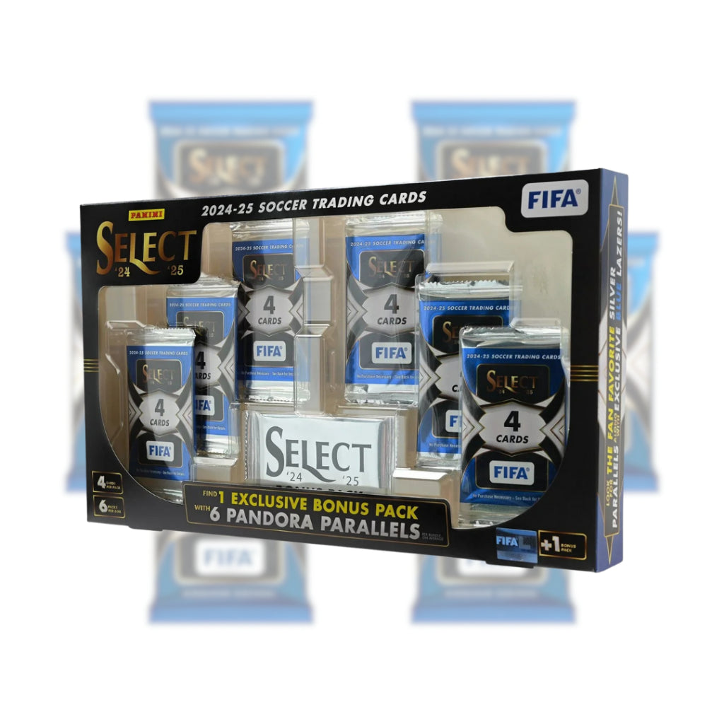 [ พร้อมส่ง! ] การ์ดสะสมฟุตบอล 2024-25 PANINI SELECT FIFA SOCCER BUNDLE BOX
