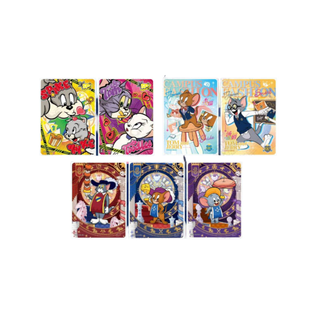[ พร้อมส่ง! ] ยกกล่อง การ์ดสะสมการ์ตูน ทอม แอนด์ เจอร์รี่ Tom And Jerry Kayou