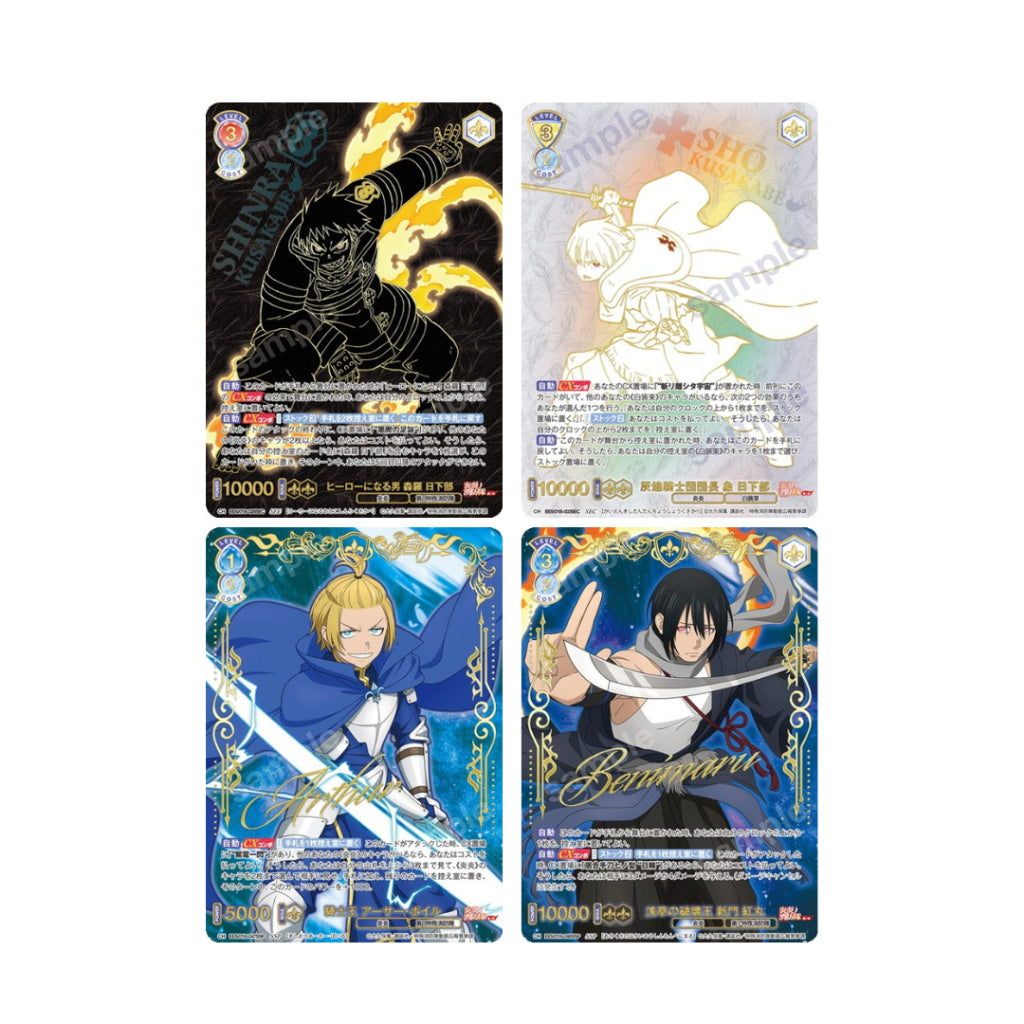 [ ยกกล่อง ] การ์ดเกม Weiss Schwarz Blau Fire Force Season 3 Booster Box (p3)