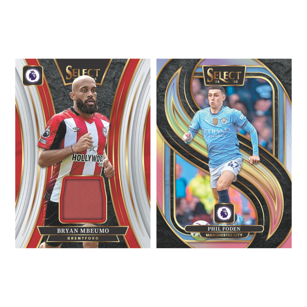 [พร้อมส่ง!!] ยกกล่อง การ์ดสะสมฟุตบอล 2024-25 Panini Select Premier League Soccer Mega Box (Pink)