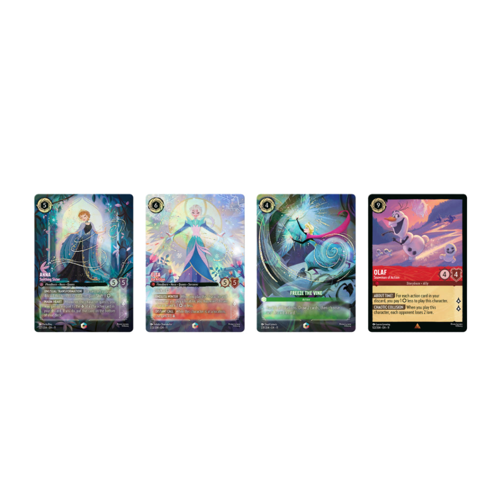 [ ยกกล่อง ]  การ์ดเกม Disney Lorcana Winterspell Trading Card Game Booster Box (p3)
