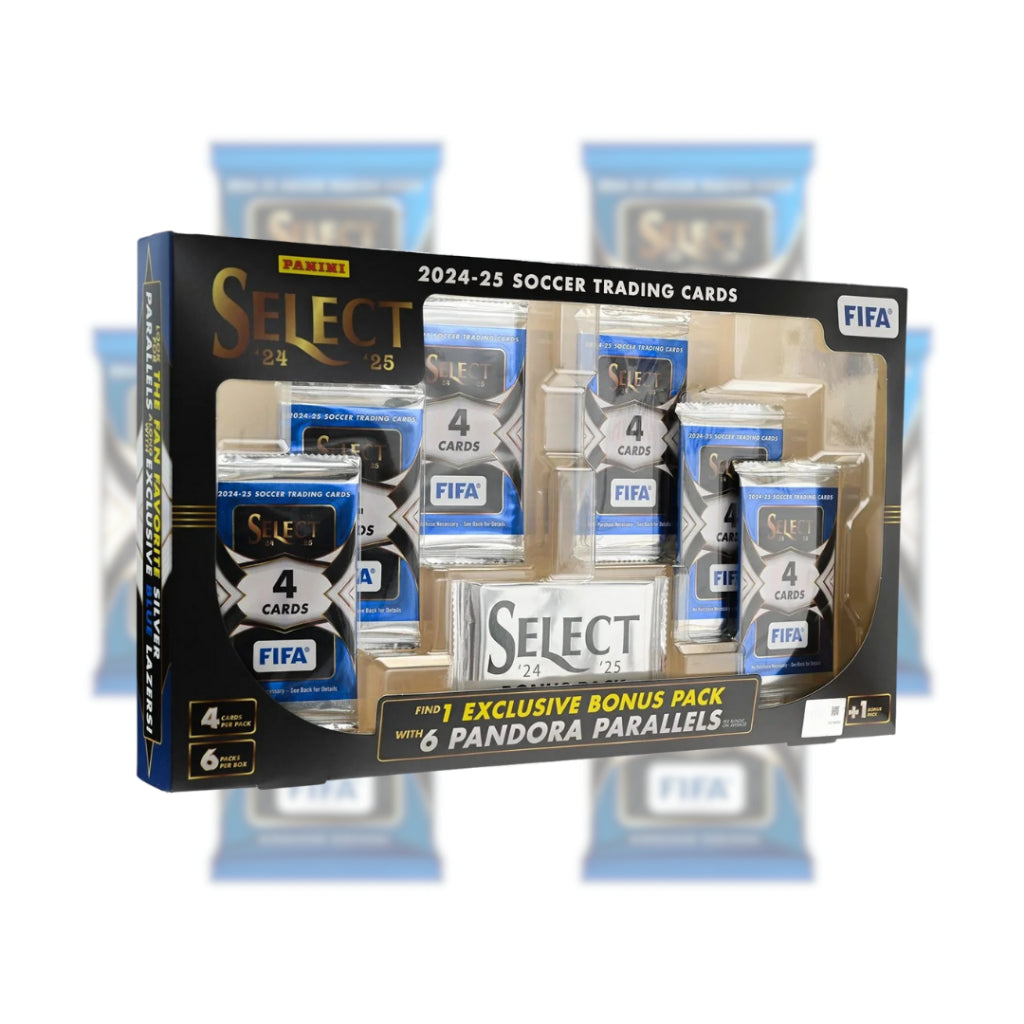 [ พร้อมส่ง! ] การ์ดสะสมฟุตบอล 2024-25 PANINI SELECT FIFA SOCCER BUNDLE BOX