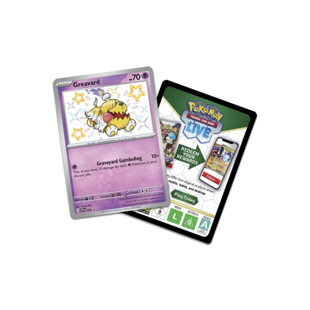 [ แยกแพ็ค ] Pokémon TCG : Scarlet & Violet-Paldean Fates Tech Sticker Collection (p3)