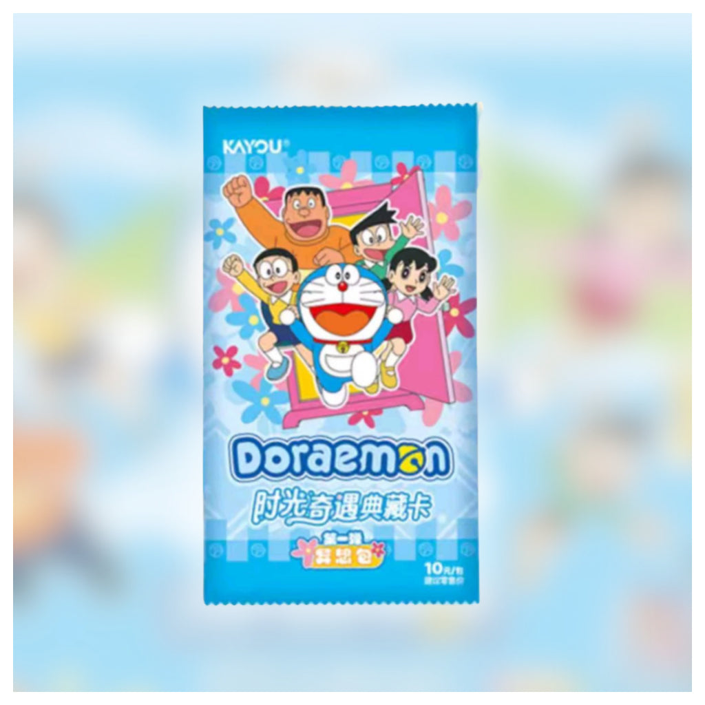 [ ยกกล่อง ] การ์ดสะสม โดราเอมอน 2025 : Kayou Doraemon Peripheral Time Adventure Series