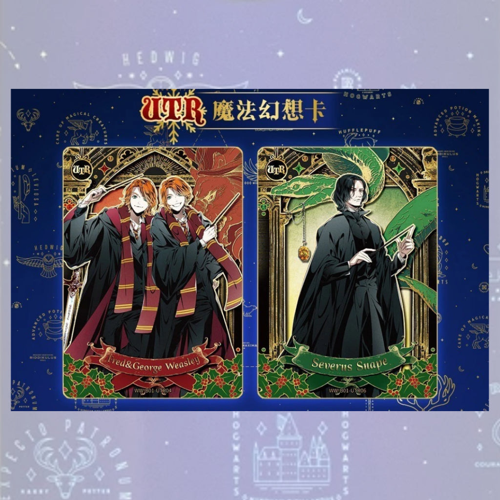 [ แยกซอง ] 2025 Harry Potter Kayou Collection Trading Card Fantastic Anime ( Cards 30 Packs )