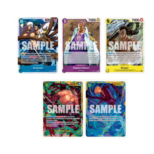 [ 1 ซอง ] ONE PIECE CARD GAME : WINGS OF THE CAPTAIN BOOSTER PACKS [OP06] Ver.English (p3)(80g)