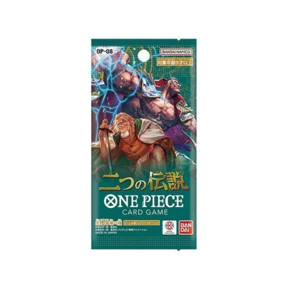 [ 1 ซอง ] การ์ดเกมส์วันพีซ ONE PIECE Card Game Booster Pack : Two Legends [OP08] (p2)
