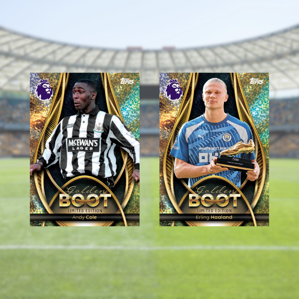 [ พร้อมส่ง! ] การ์ดฟุตบอล Topps Premier League 2026 - Debut Edition - Golden Boot Tin