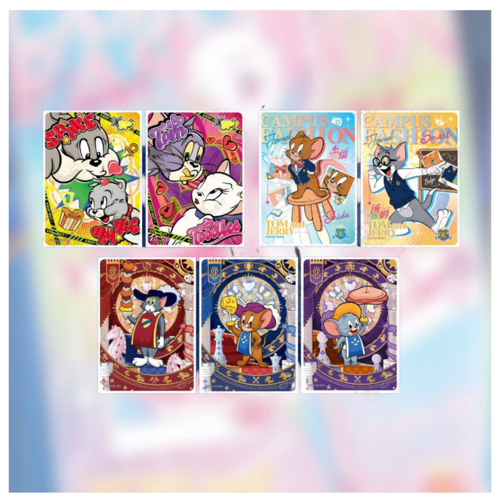 [ พร้อมส่ง! ] แยกซอง การ์ดสะสมการ์ตูน ทอม แอนด์ เจอร์รี่ Tom And Jerry Kayou