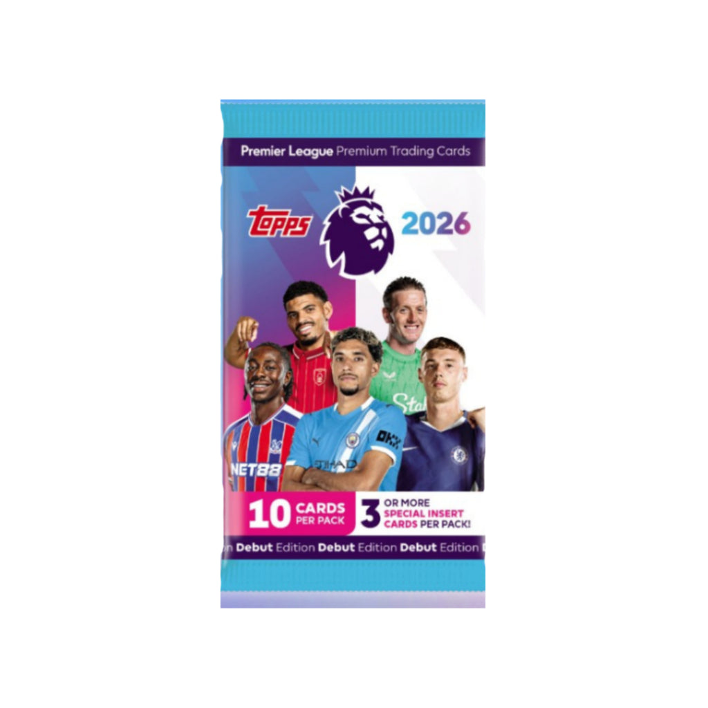พร้อมส่ง! แยกซอง การ์ดสะสมฟุตบอล 2025-26 topps premier league debut edition
