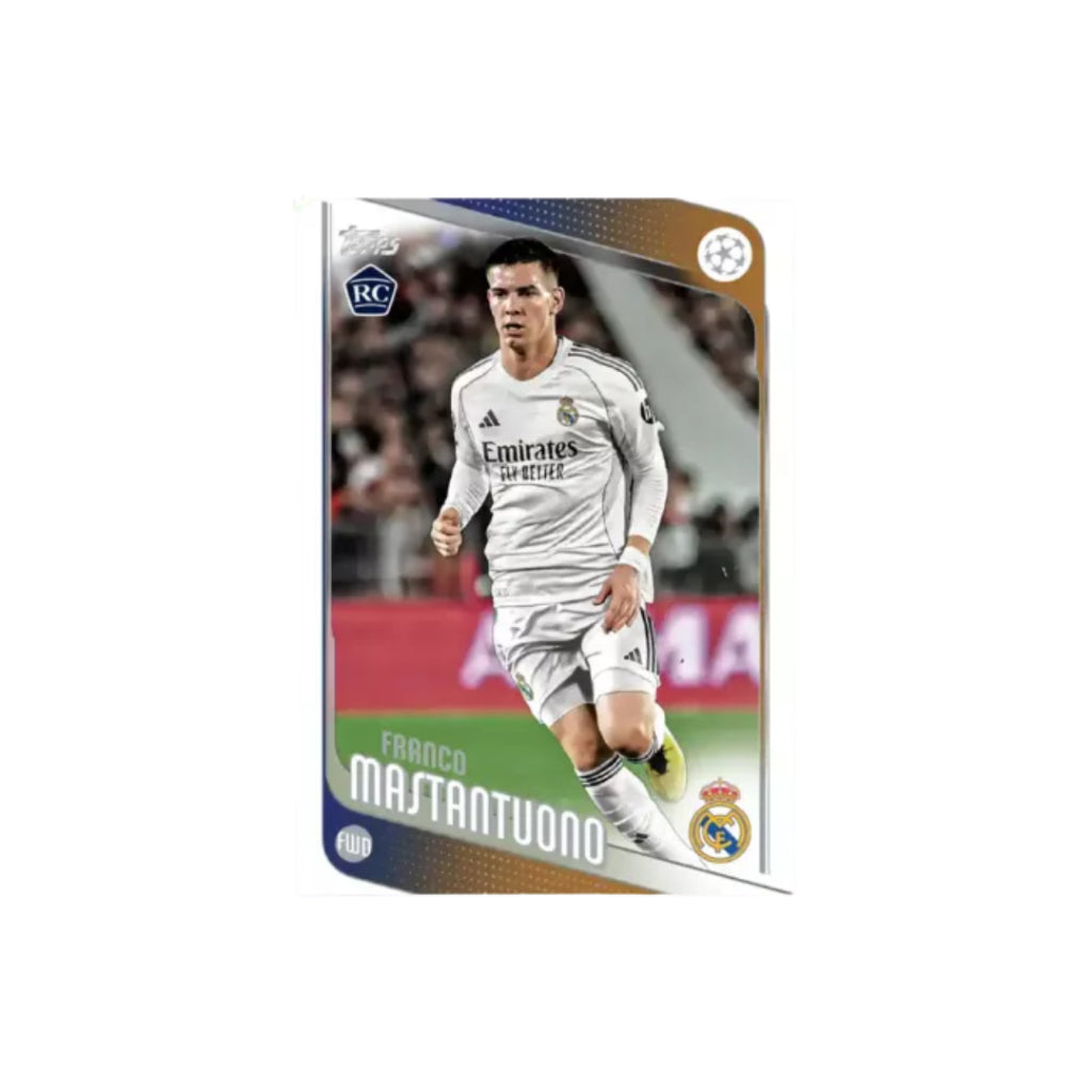 [ ยกกล่อง ] 2025-26 Topps UEFA Club Competitions - Value Box
