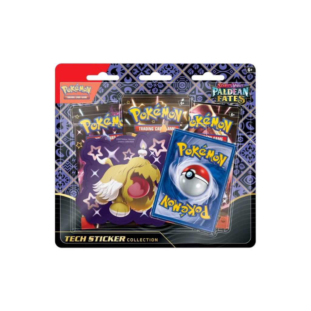 [ แยกแพ็ค ] Pokémon TCG : Scarlet & Violet-Paldean Fates Tech Sticker Collection (p3)
