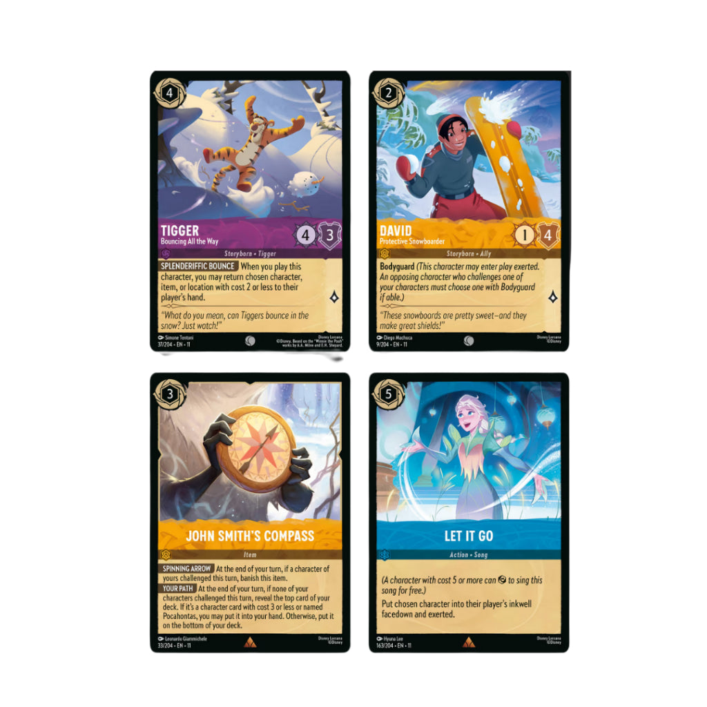 [ ยกกล่อง ]  การ์ดเกม Disney Lorcana Winterspell Trading Card Game Booster Box (p3)