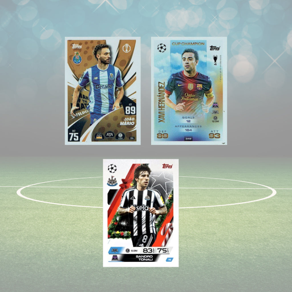 พร้อมส่ง! แยกซอง การ์ดสะสมฟุตบอล Topps UCC Match Attax 2025/26