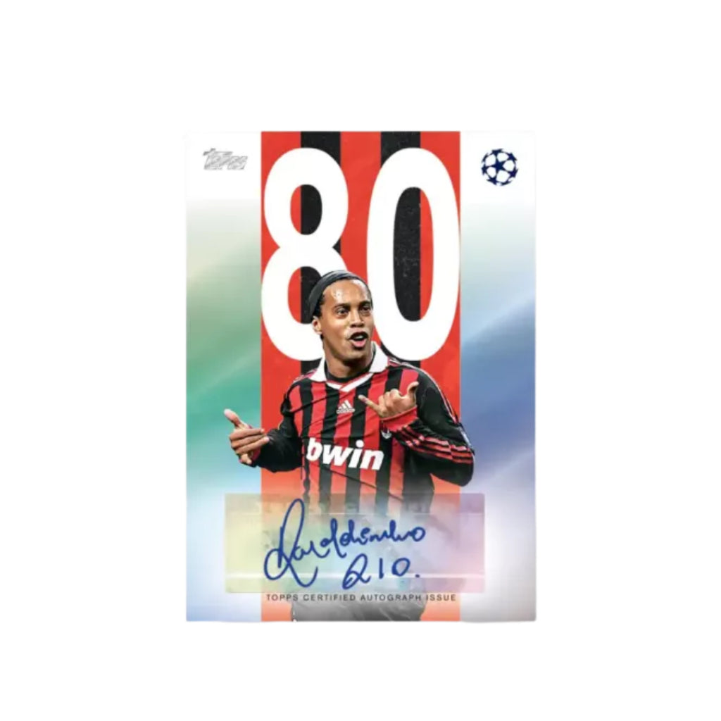 [ ยกกล่อง ] 2025-26 Topps UEFA Club Competitions - Value Box