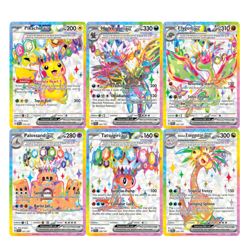 [ Pack ] การ์ดเกม Pokémon TCG Scarlet & Violet-Surging Sparks Booster pack Ver.Eng (p3)