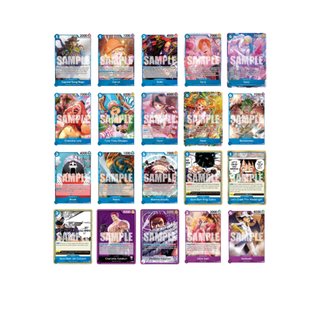 [ 1 ซอง ] การ์ดเกม ONE PIECE CARD GAME : A FIST OF DIVINE SPEED BOOSTER PACKS [OP11] Ver.English (p3)(80g)