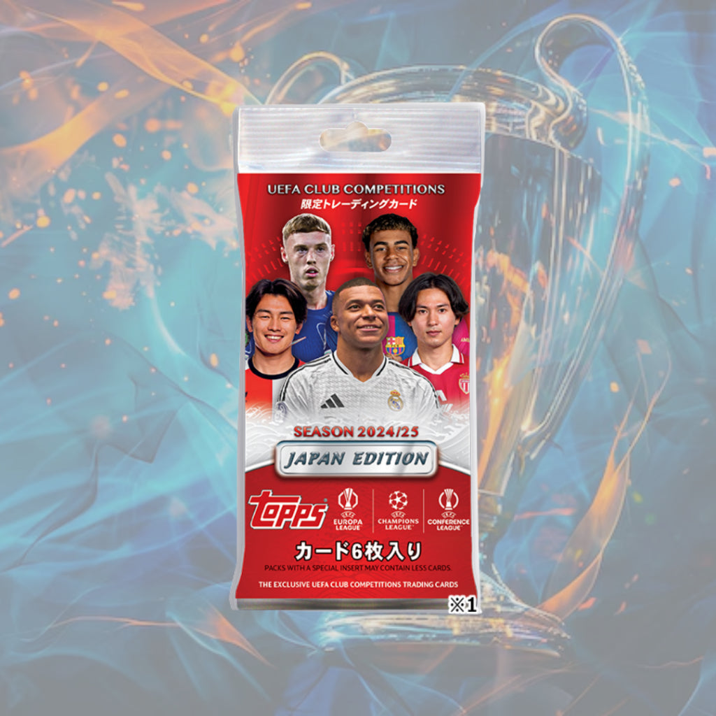 [ แยกซอง ] 2024-25 Topps UEFA Club Competitions Japan Edition