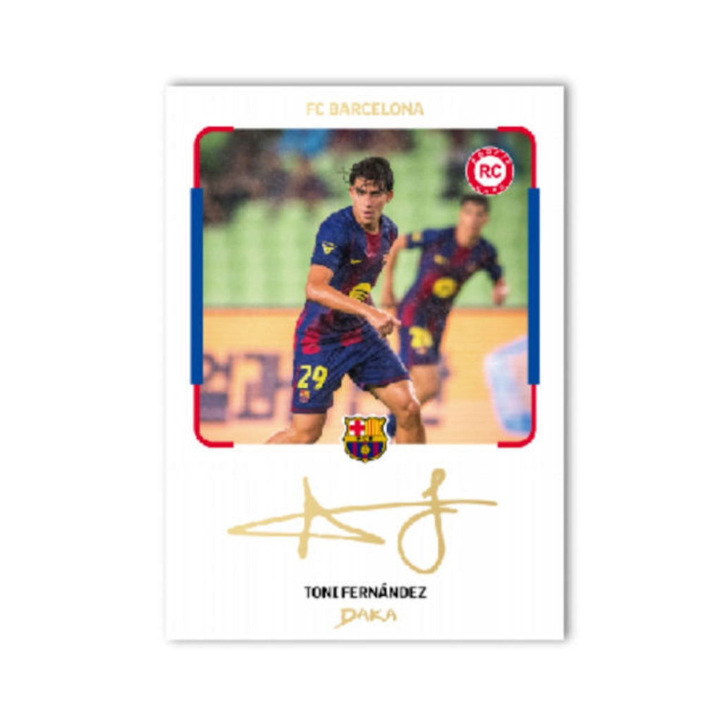 [ ยกกล่อง ] 2025-26  DAKA Top Audience Series 2 Barcelona Team Set