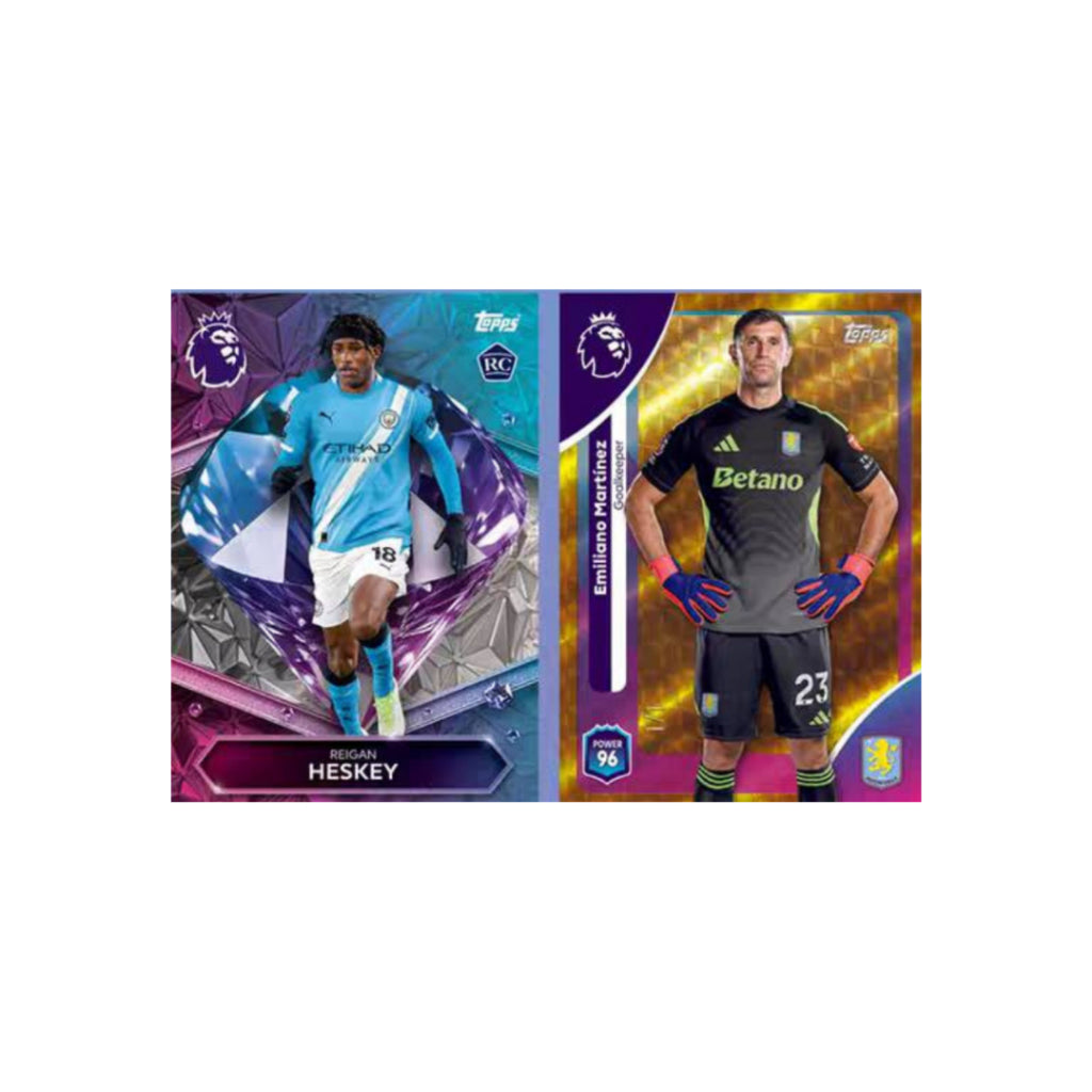พร้อมส่ง! แยกซอง การ์ดสะสมฟุตบอล 2025-26 topps premier league debut edition