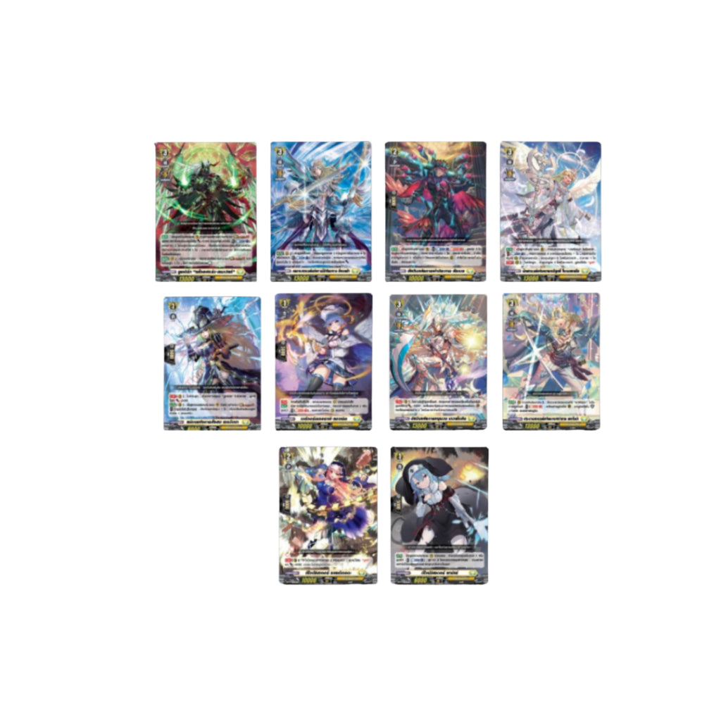 พร้อมส่ง! การ์ดแวนการ์ด Cardfight!! Vanguard D ชุด Raging Flames Against Emerald Storm (VGT-D-CP07)