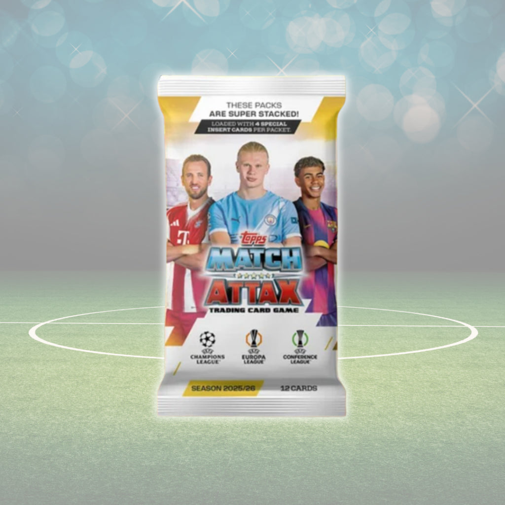 พร้อมส่ง! แยกซอง การ์ดสะสมฟุตบอล Topps UCC Match Attax 2025/26