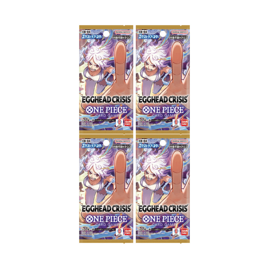 [ แยกซอง ] การ์ดเกมวันพีซ ชุดพิเศษ Extra Booster ONE PIECE Egghead Crisis [EB04] Bandai (p3)
