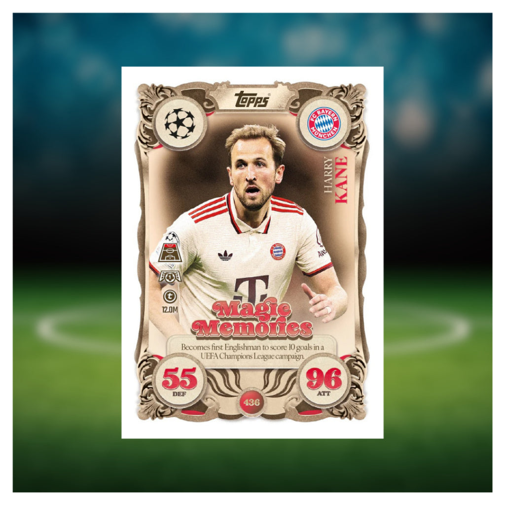 [ พร้อมส่ง!! ] กล่องการ์ดสะสมฟุตบอล Topps UCC Match Attax 2025/2026 - Eco Pack