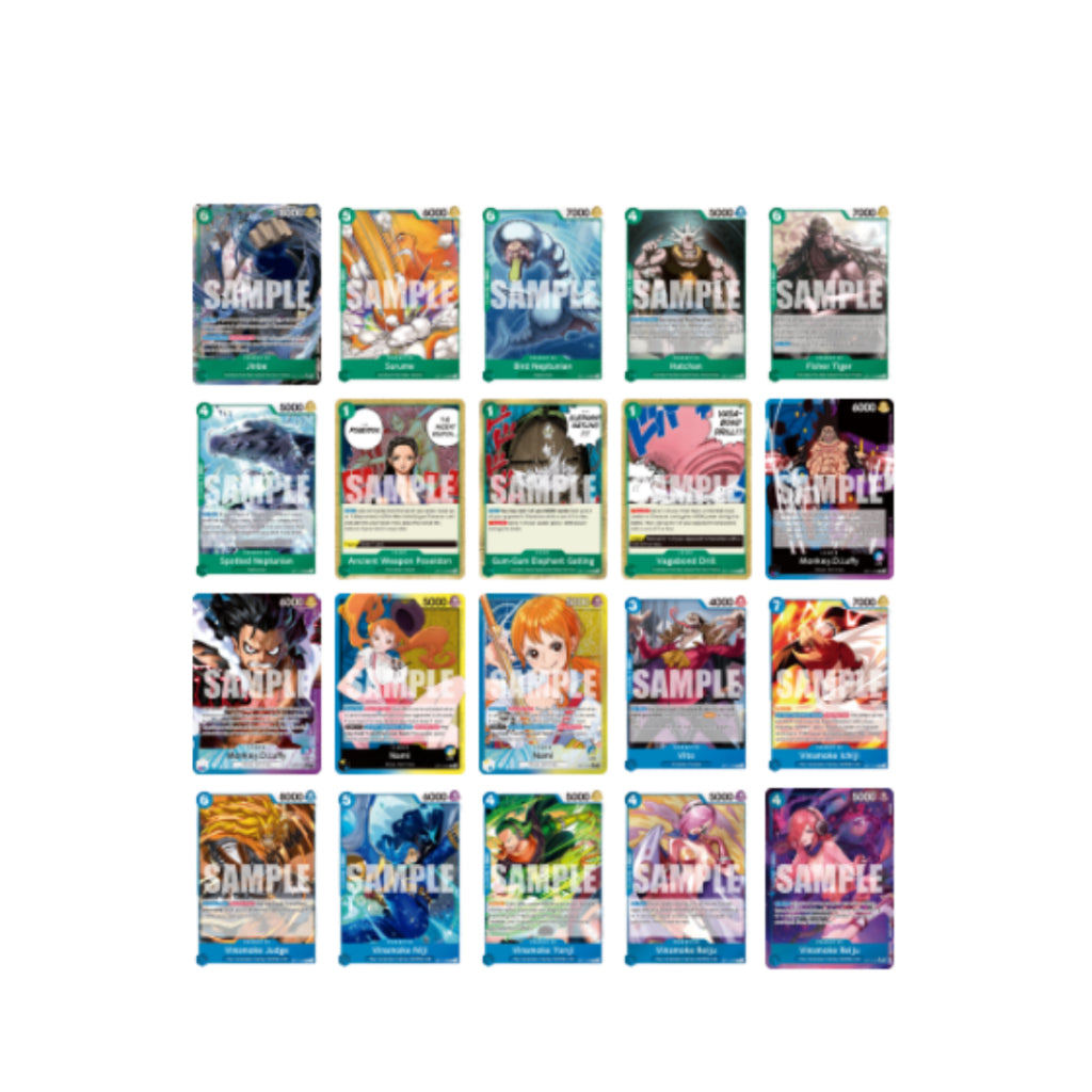 [ 1 ซอง ] การ์ดเกม ONE PIECE CARD GAME : A FIST OF DIVINE SPEED BOOSTER PACKS [OP11] Ver.English (p3)(80g)