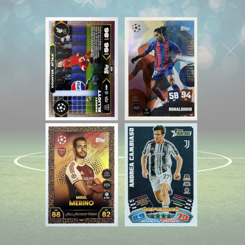 พร้อมส่ง! แยกซอง การ์ดสะสมฟุตบอล Topps UCC Match Attax 2025/26