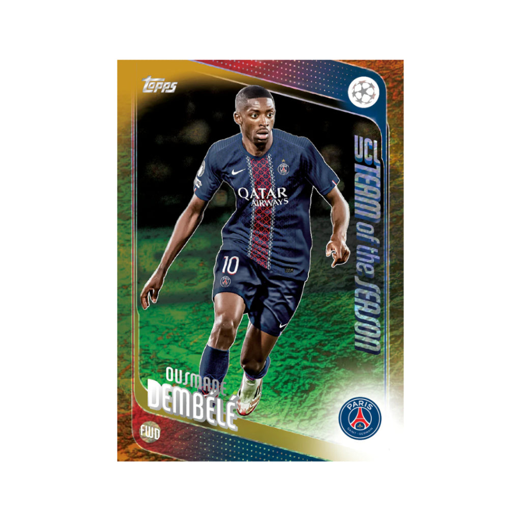 [ แยกซอง ] 2025-26 Topps UEFA Club Competitions - Value Box