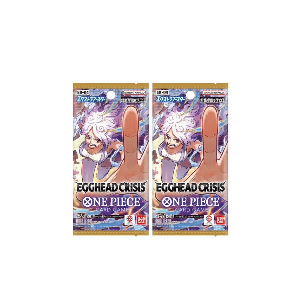 [ แยกซอง ] การ์ดเกมวันพีซ ชุดพิเศษ Extra Booster ONE PIECE Egghead Crisis [EB04] Bandai (p3)