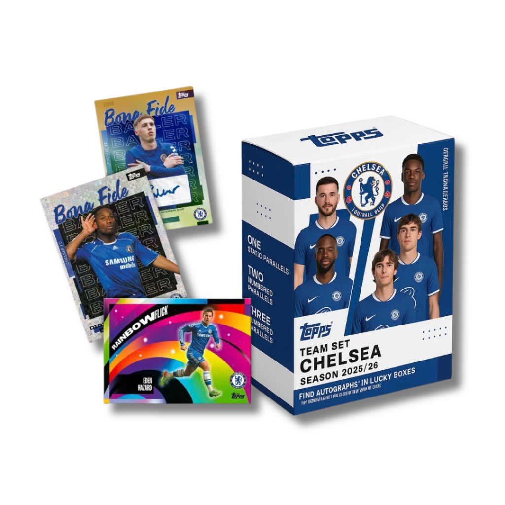ยกกล่อง การ์ดฟุตบอล Topps Chelsea 2025-26 Team Set (p3)